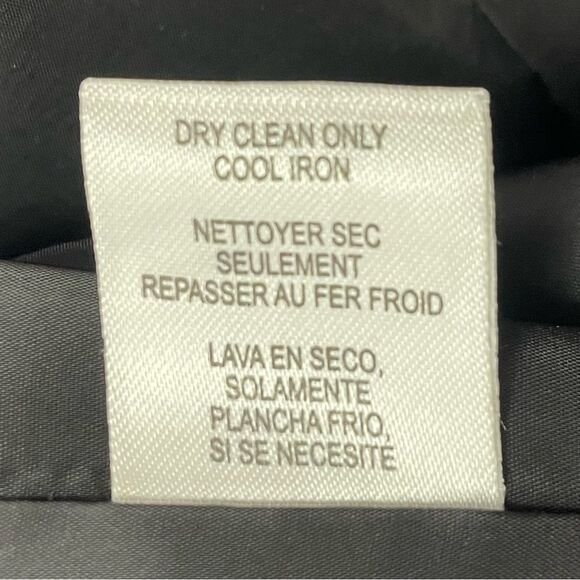 W By Worth Single Button Blazer Black & Silver Tweed Boyfriend Jacket Size 10 - Picture 12 of 13